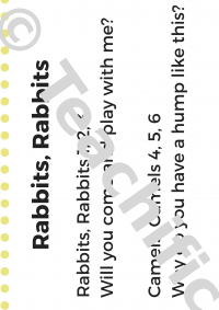 Poem: Rabbits, Rabbits - Counting Rhyme | Teachific