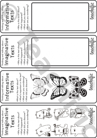 Preview image for Bookmarks: Thinking and Talking about Texts - Yr 1