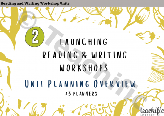 Preview image for Unit Planning Overview: Launching the R & W Workshops, Yr 2