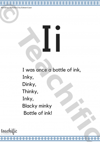 Preview image for Poems: I Was Once a Bottle of Ink, K-2