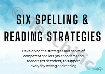 Preview image for 6 Essential Spelling & Reading Strategies, Yrs F-6 - Classroom Poster Set