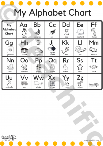 My Alphabet Chart