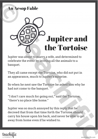 Preview image for Fable: Jupiter and the Tortoise