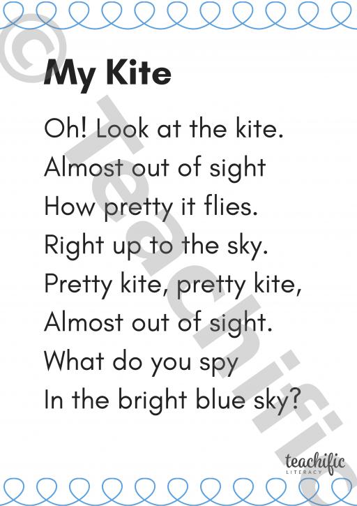Poems K 2 My Kite Teachific poems-k-2-my-kite-teachific