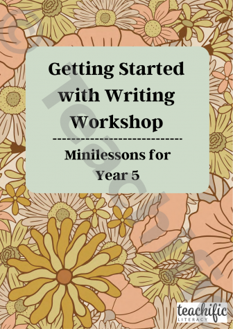 Preview image for Getting Started with the Writing Workshop, Yr 5