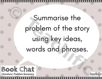 Preview image for Book Chats: Problem Summary
