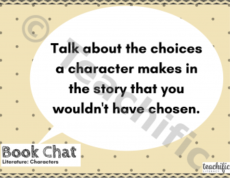 Preview image for Book Chats: Character Choices