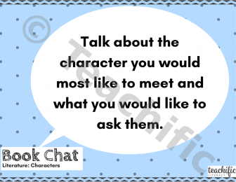 Preview image for Book Chats: Character Questions