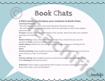 Preview image for Book Chats: Mini Lesson Getting Started