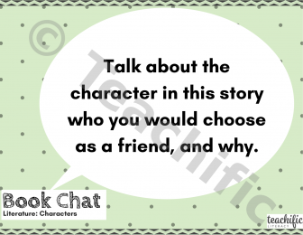 Preview image for Book Chats: Character as Friend