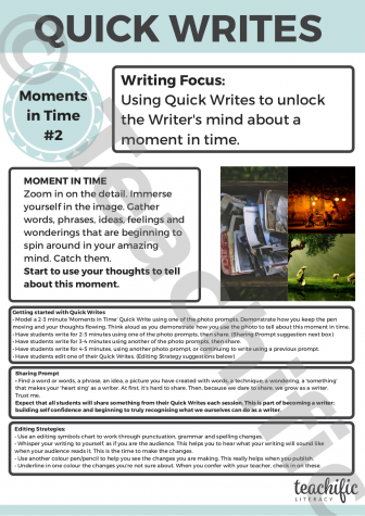 Preview image for Quick Writes: Moments in Time #2