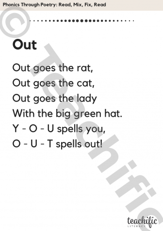 Preview image for Phonics Through Poetry: Out