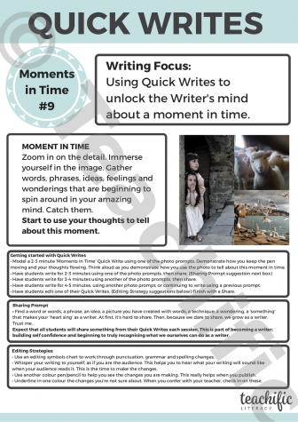 Preview image for Quick Writes: Moments in Time #9