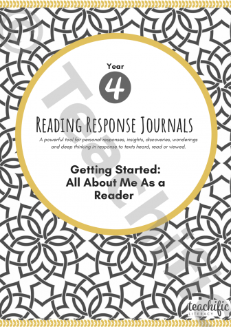 Preview image for Reading Response Journals: Getting started - Year 4