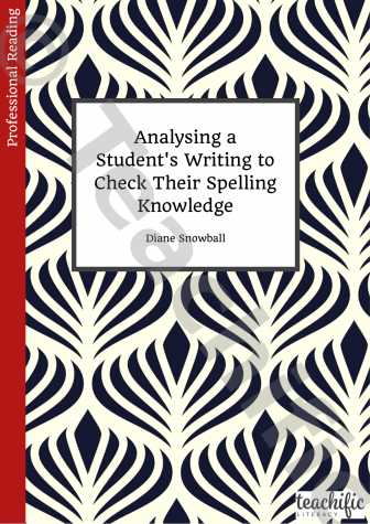 Preview image for Analysing a Student's Writing to Check Their Spelling Knowledge