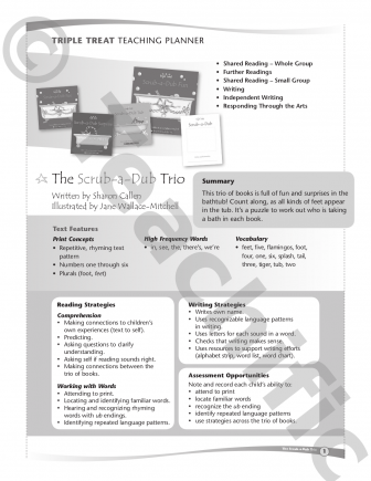 Preview image for Triple Treat Teacher Cards - Scrub-A-Dub