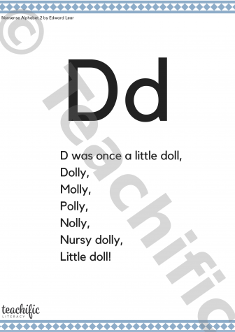 Preview image for Poems: D was once a little doll, K-2