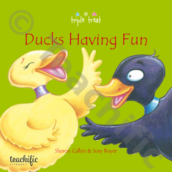 Preview image for Triple Treat Text - Ducks Having Fun