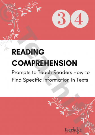 Preview image for Reading Comprehension Prompts: Finding Specific Information in Texts, Yrs 3-4
