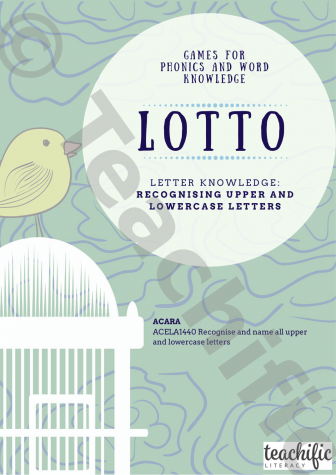 Preview image for Alphabet Game: Lotto