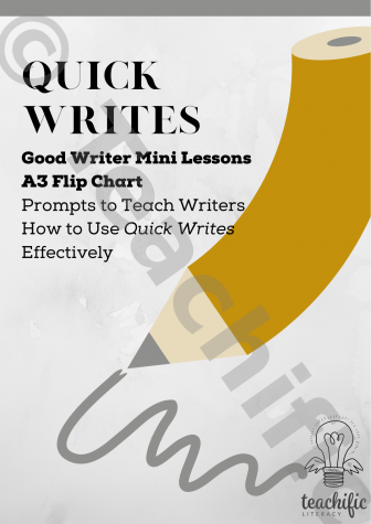 Preview image for Quick Writes, Six Pillars: Good Writer Mini Lessons - A3 Flip Chart