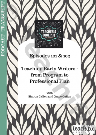 Preview image for Teaching Early Writers - from Program to Professional Plan (Parts 1 and 2) 