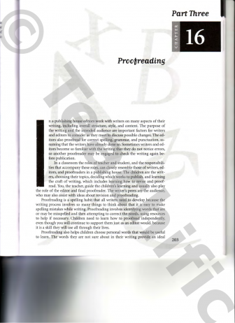 Preview image for Spelling K-8: Ch 16 Proof Reading and Ch 18 Personal Words to Learn by Diane Snowball