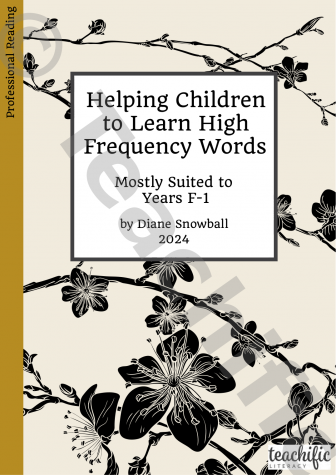 Preview image for Helping Children to Learn High Frequency Words F-1, 2024