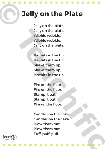 Preview image for Poems: Jelly on the Plate, K-3