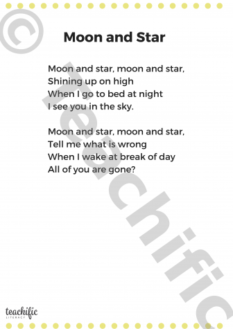 Preview image for Poems: Moon and Star, K-3