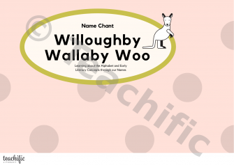 Preview image for Name Games: Willoughy Wallaby Woo