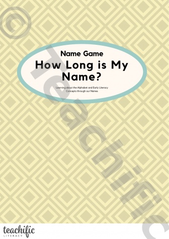 Preview image for Name Games: How Long is My Name