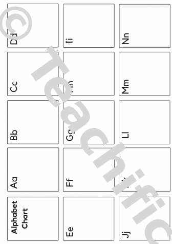 Preview image for Alphabet Chart: Upper & Lowercase - Large.pdf