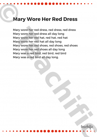 Preview image for Poem: Mary Wore Her Red Dress