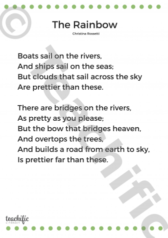 Preview image for Poem: The Rainbow - Christina Rossetti