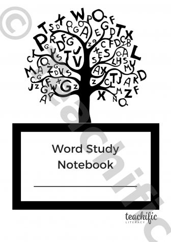 Preview image for Book Cover: Word Study Notebook 2