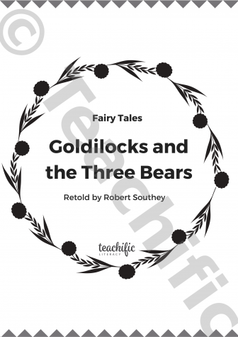 Preview image for Fairy Tales: Mini-book - Goldilocks and the Three Bears V2