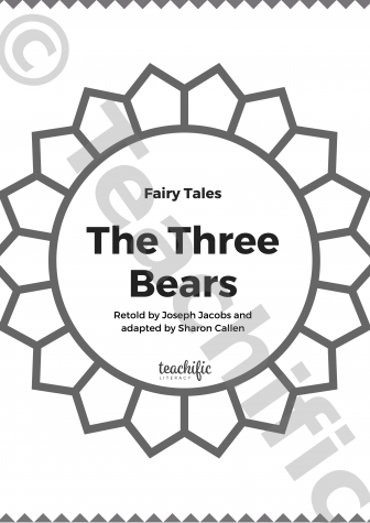 Preview image for Fairy Tales: Mini-book - The Three Bears