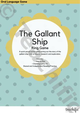 Preview image for Oral Language Games: The Gallant Ship
